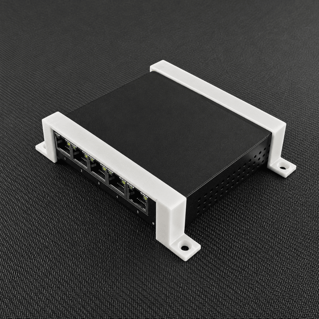 Bracket Dinding TP-Link TL-SG105 / TL-SG105E | Dudukan Dinding Switch Gigabit | PETG Premium
