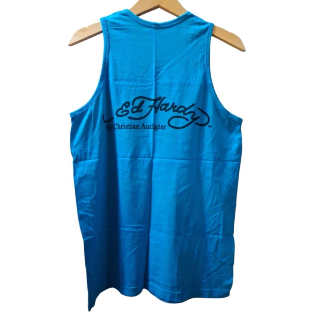kaos Ed Hardy, Ed Hardy, kaos gym, singlet gym , kaos pria