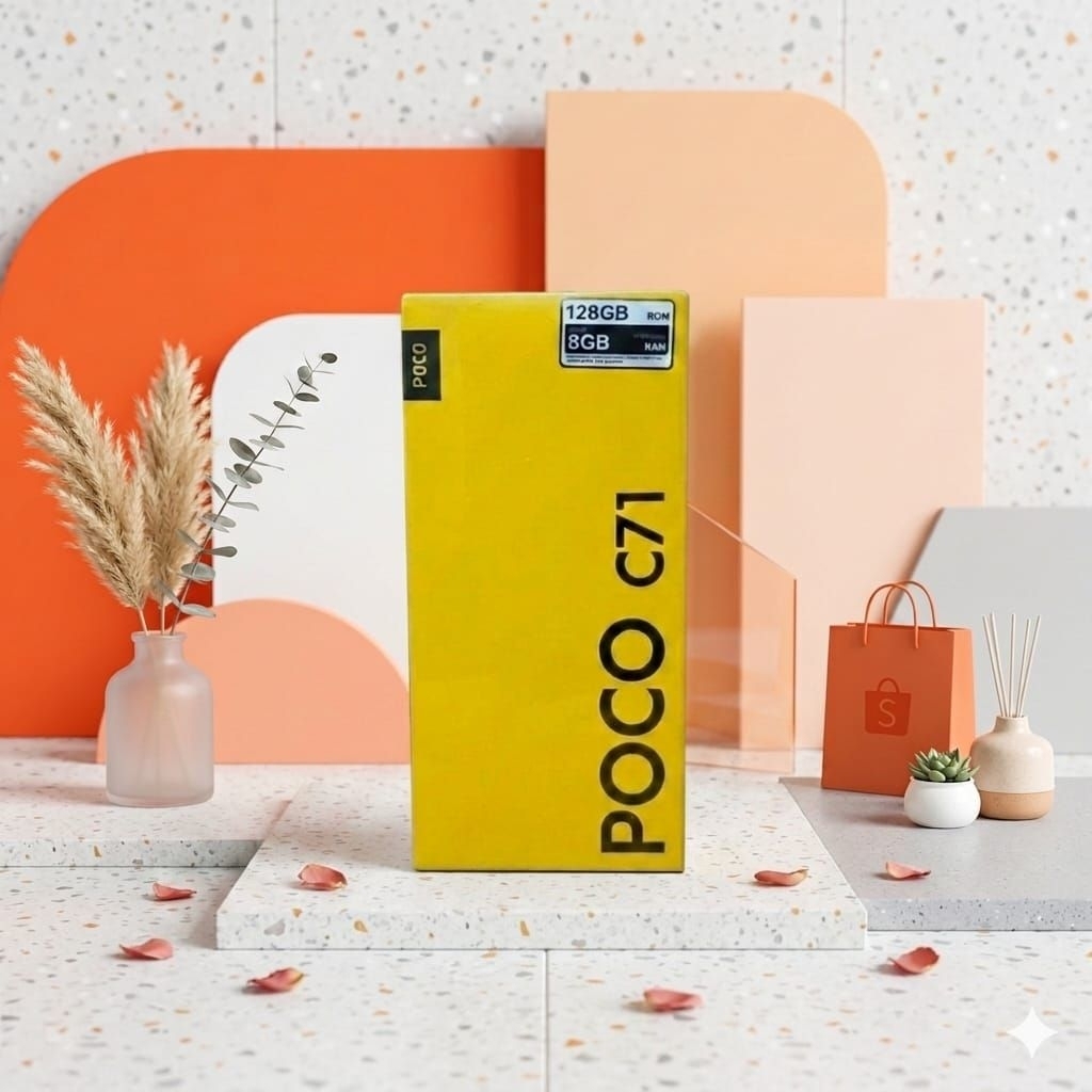 Poco C71 RAM 4/128 Garansi Resmi