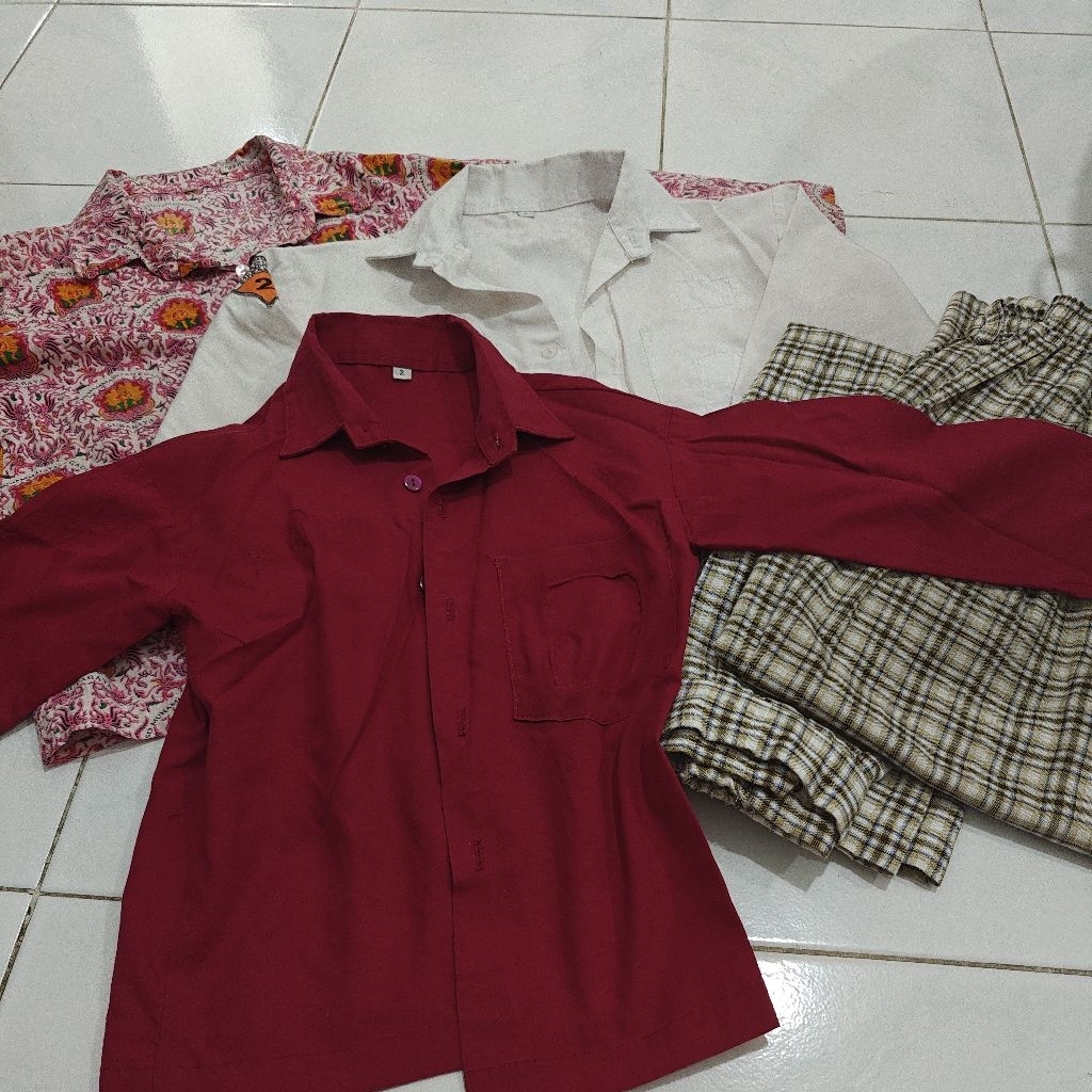 seragam sekolah sd Muhammadiyah 6 surabaya pernah dipakai