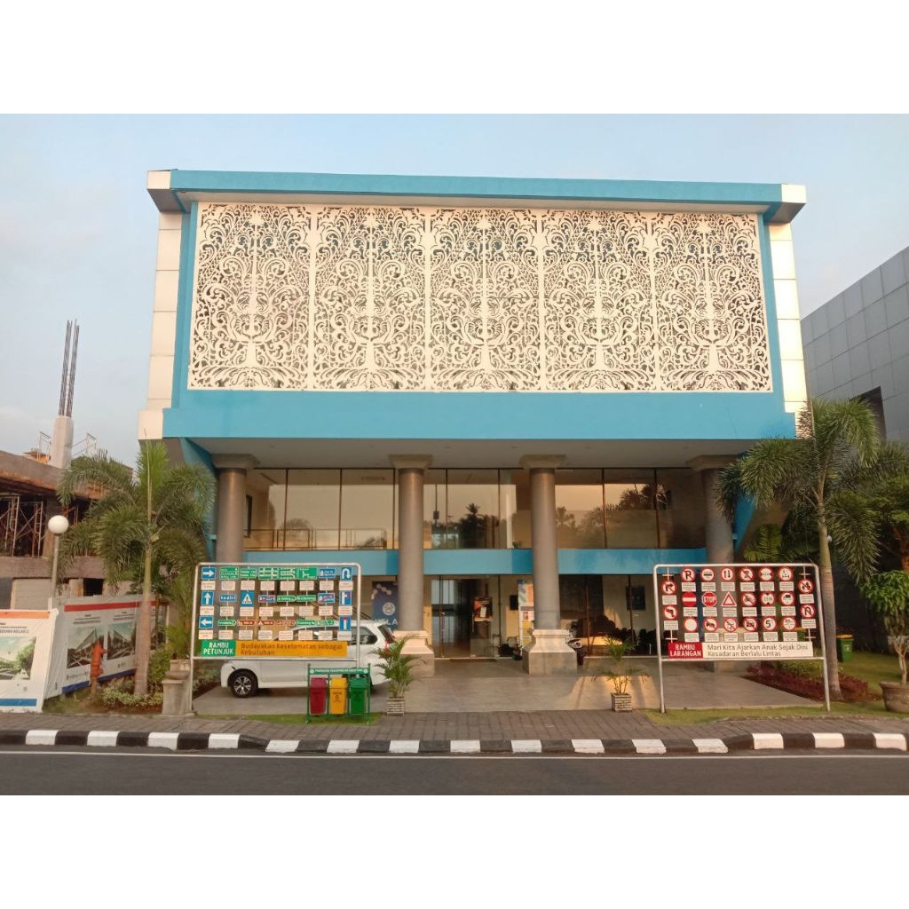 Krawangan GRC motif daun – Kalibaru Depok Jawa Barat