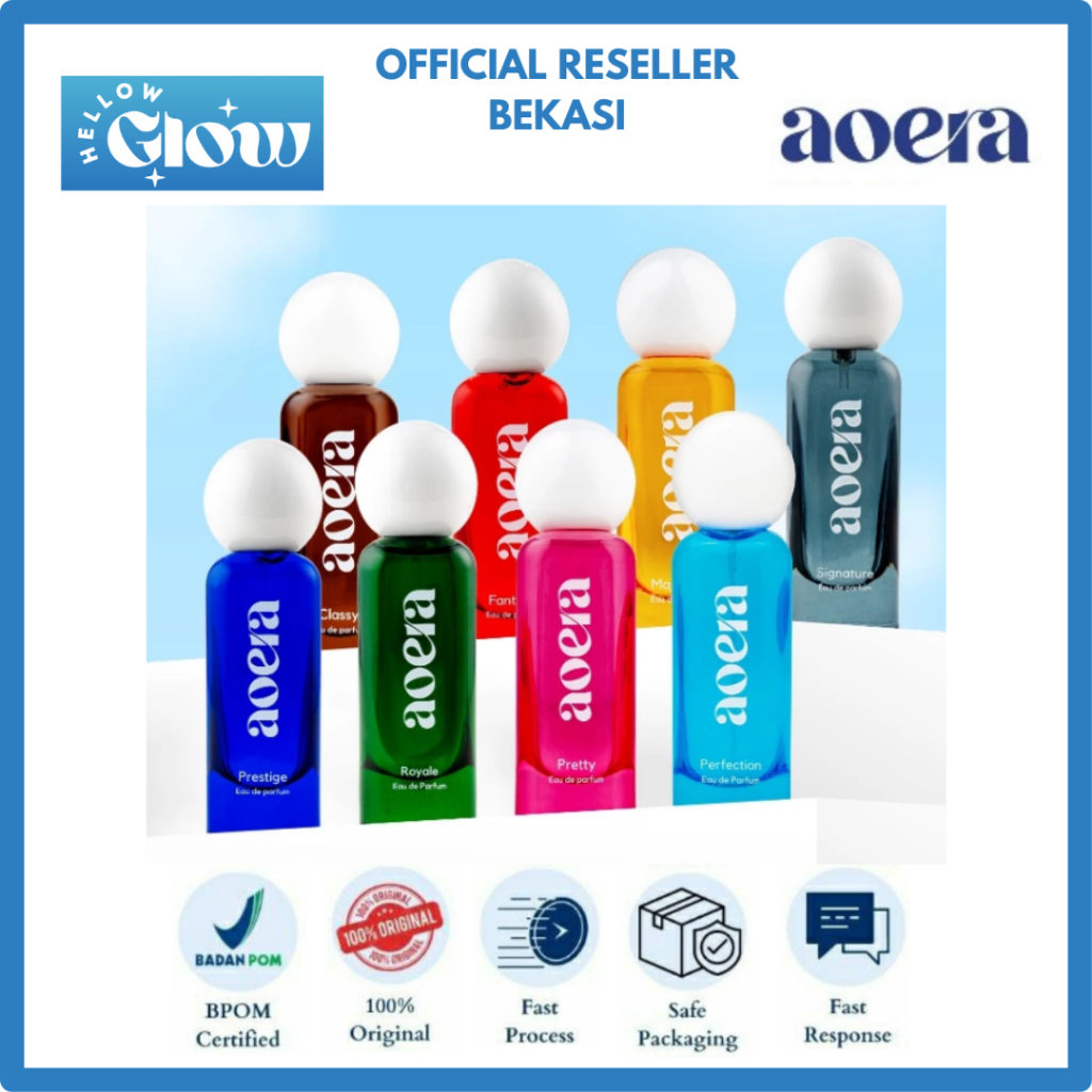 Aoera Parfum All Variant Eau de Parfum 50 ML - Sassy - Perfection - Prestige - Signature - Majestic 