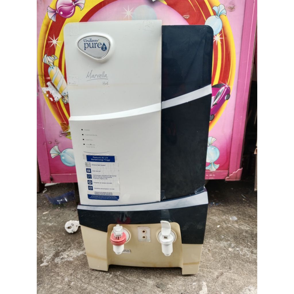DISPENSER PURE IT / PUREIT WATER PURIFIER MARVELLA HOT / PURE IT MARVELLA HOT