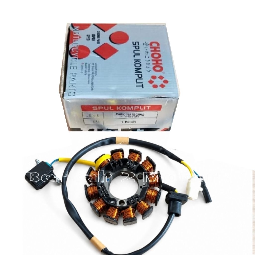 Spul, Spool komplit Vario 110 Karbu, Vario techno 110 karbu merk Choho