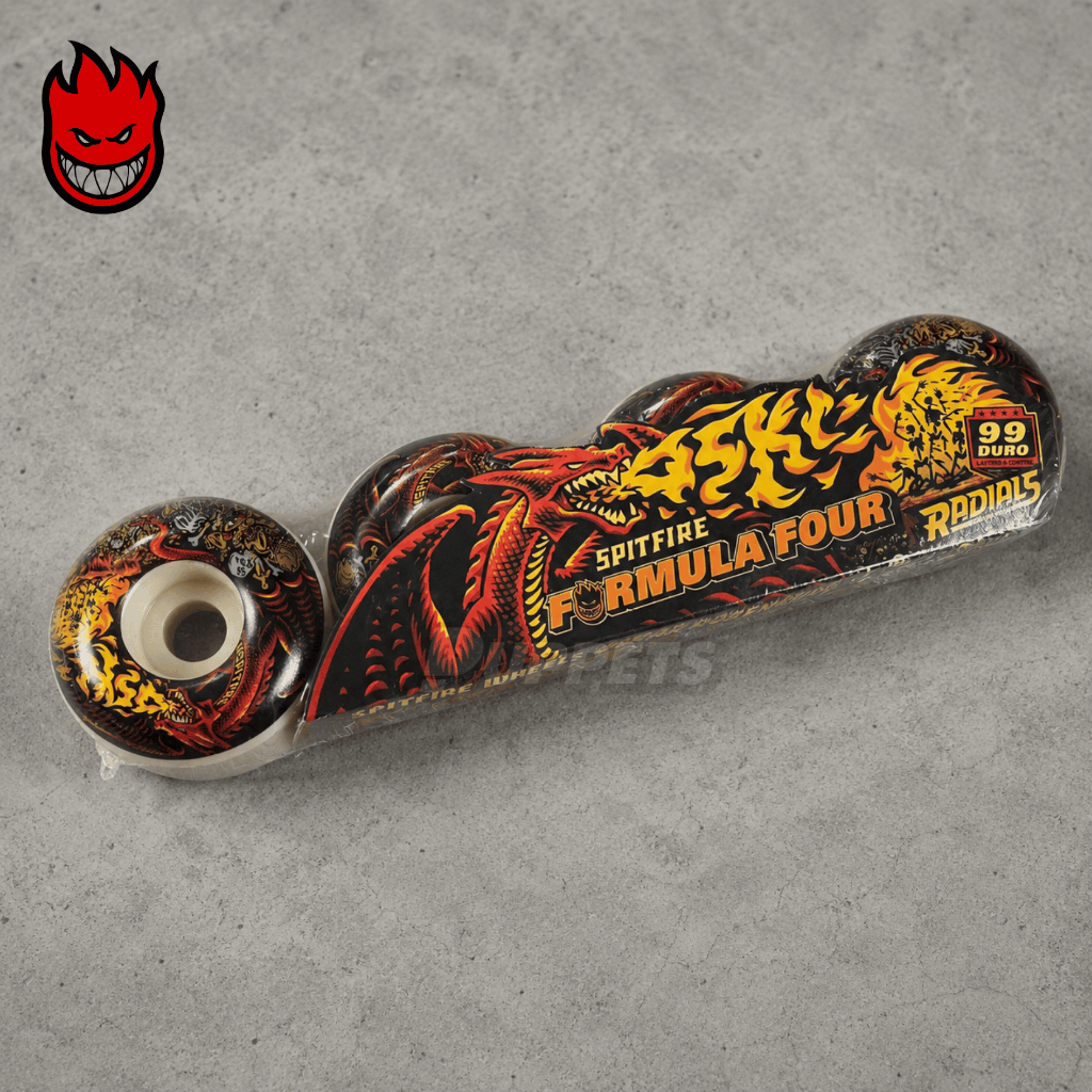 Spitfire Formula Four F4 55mm Oski Scorched Radial wheels skateboard original