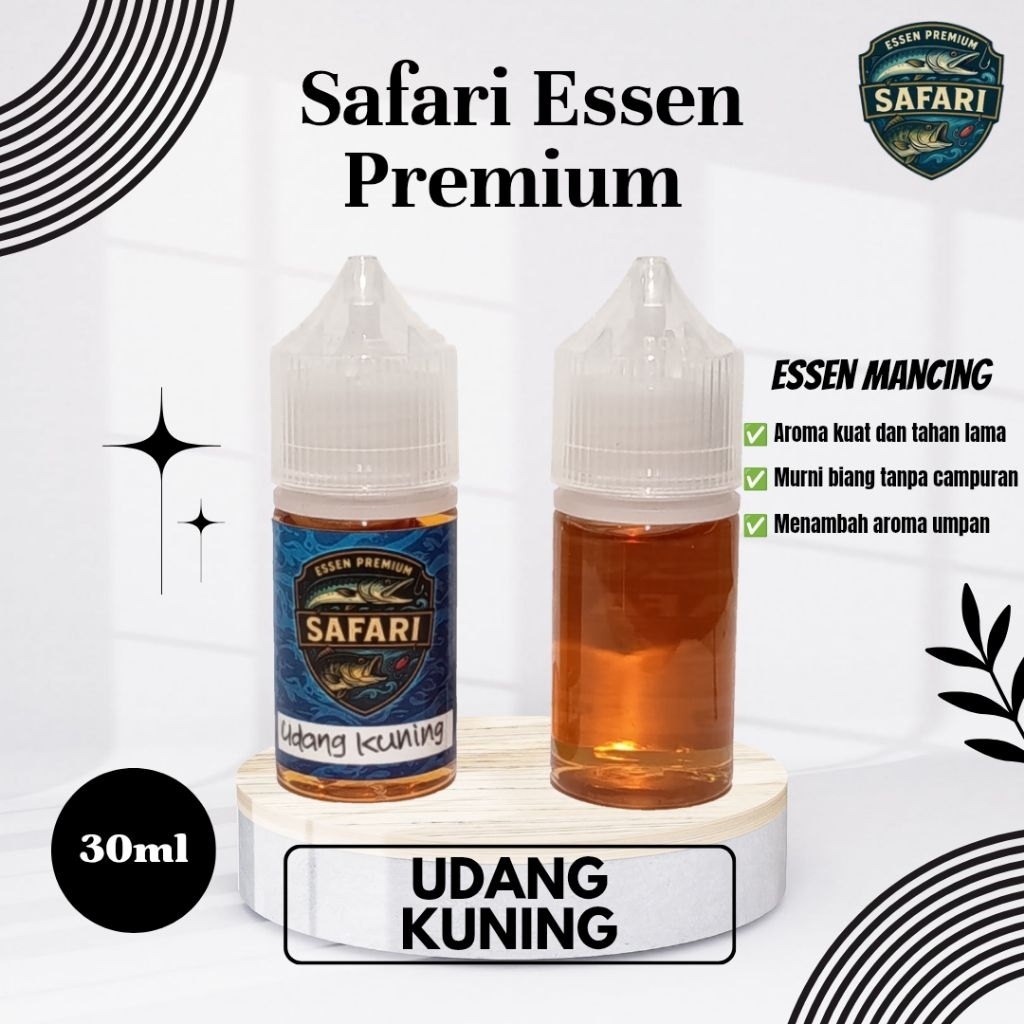 Essen udang kuning biang murni 30ml | Essen mancing  | Essen biang murni