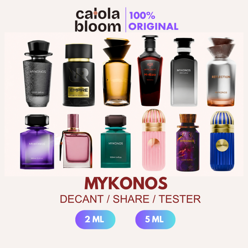 Decant Parfum Mykonos Original Semua Varian 2ml 5ml EDP Penthouse California Monaco Royale Ispahan M