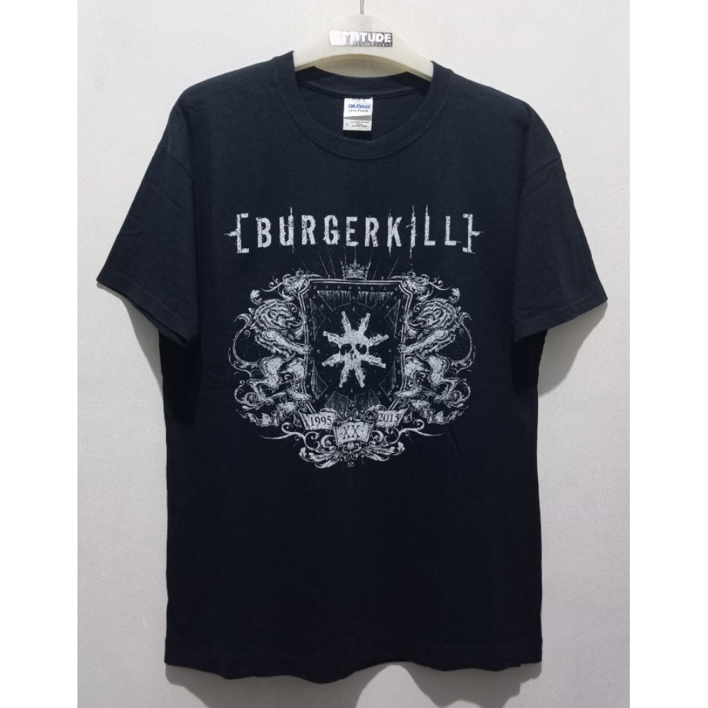 T-shirt Burgerkill Blasting Europe 2015 Rare