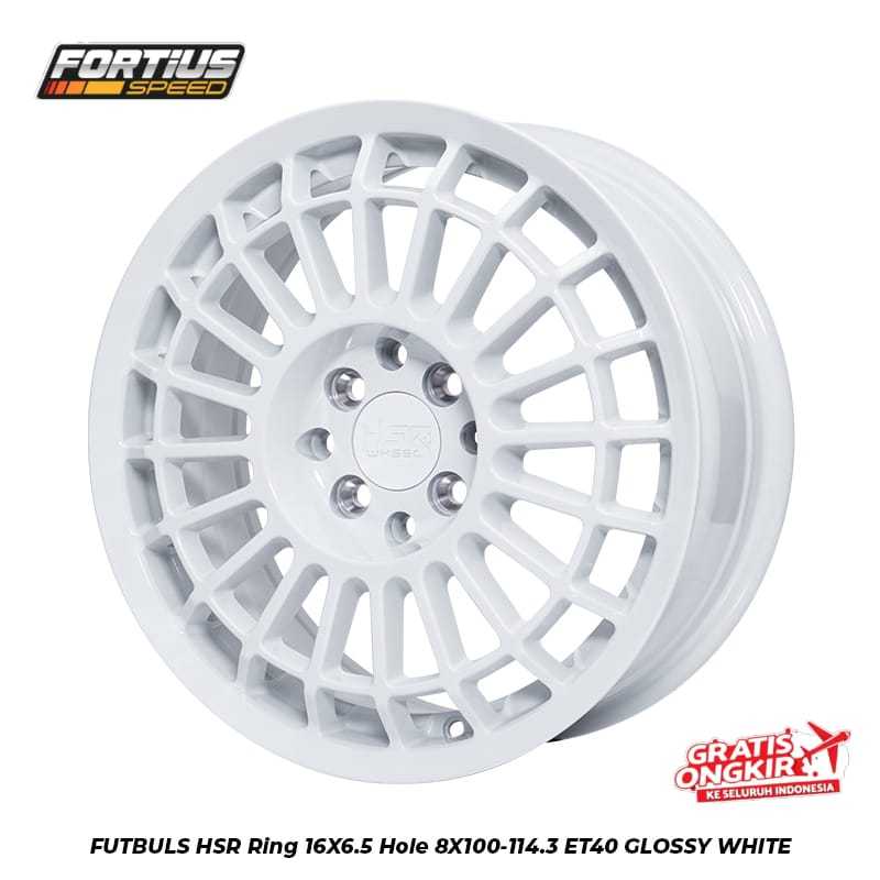 Velg RALLY look HSR FUTBULS R16 Untuk Mobil Vios Agya Ayla Brio Velg Mobil Sale