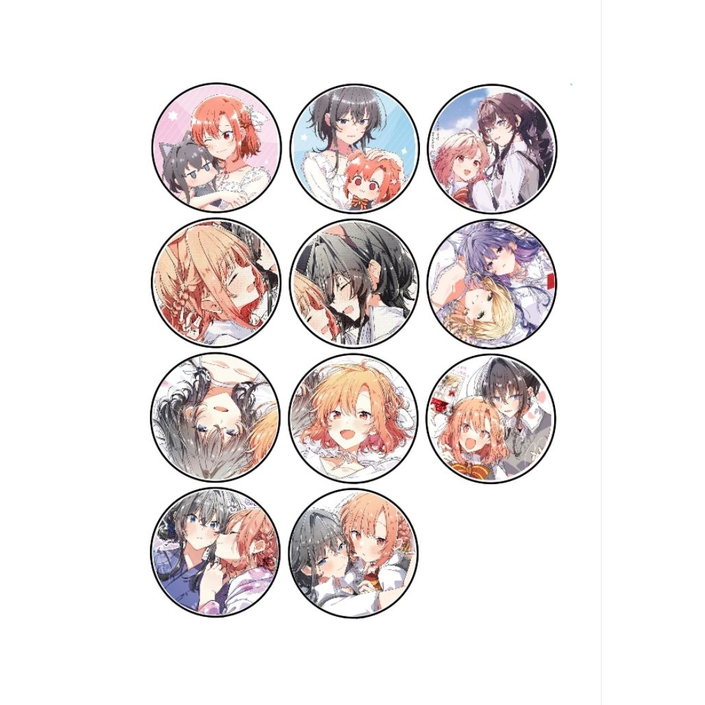 Whisper Me a Love Song Pin | Yori Asanagi Pin | Himari Kino Pin | Yori x Himari Pin | Hajime Amasawa