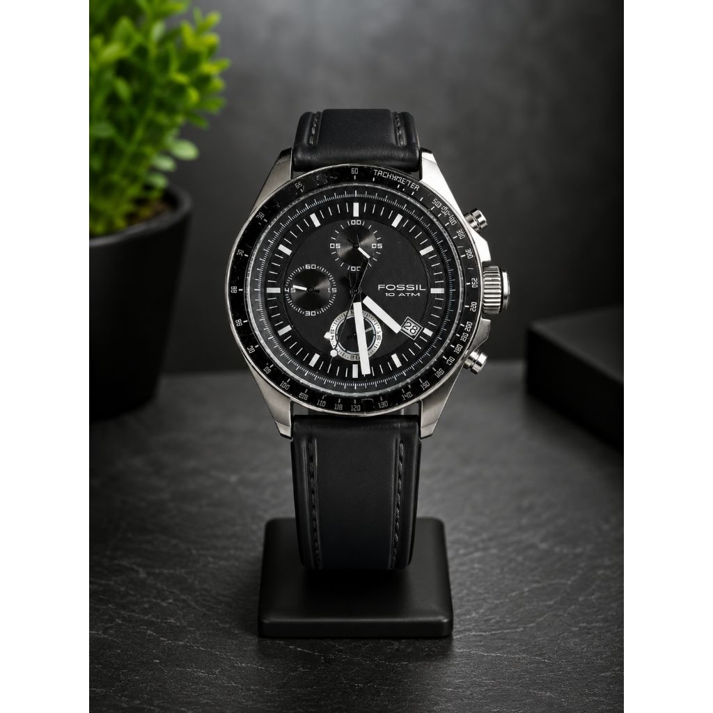 Jam tangan Fossil decker chronograph ch 2573 second original
