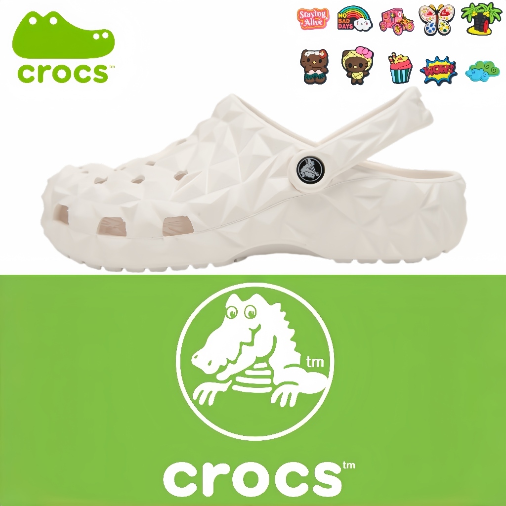 PROMO Original Crocs Classic Geometric Clog Unisex Sandals Premium Crocs Unisex