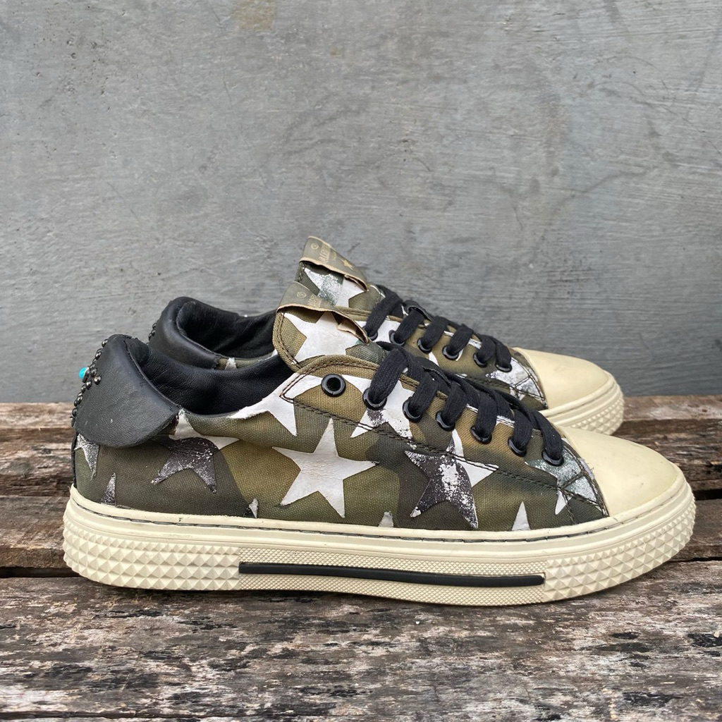 Valentino Garavani camo star shoes