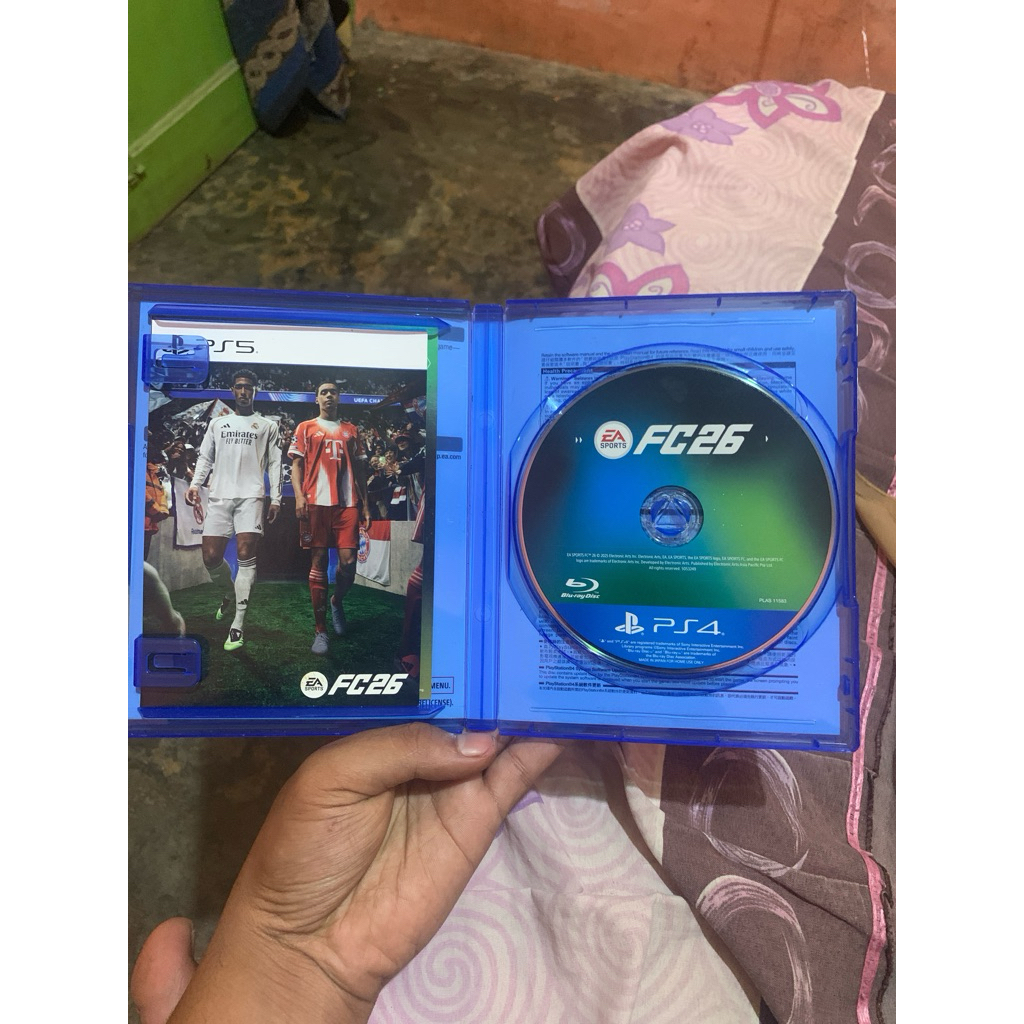 BD EA FC26 PS4 free upgrade FC26 PS5 second