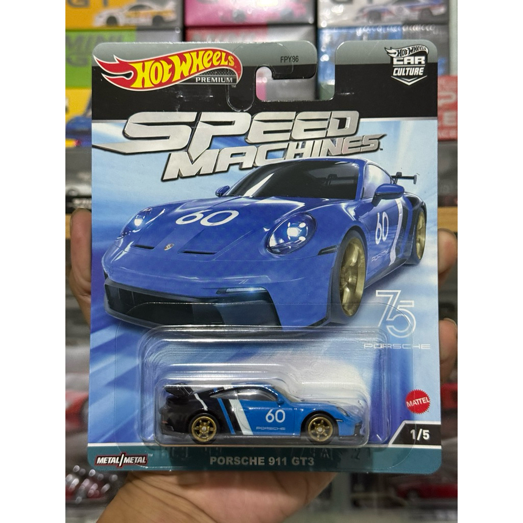 Hot Wheels Premium Speed Machine Porsche 911 GT3