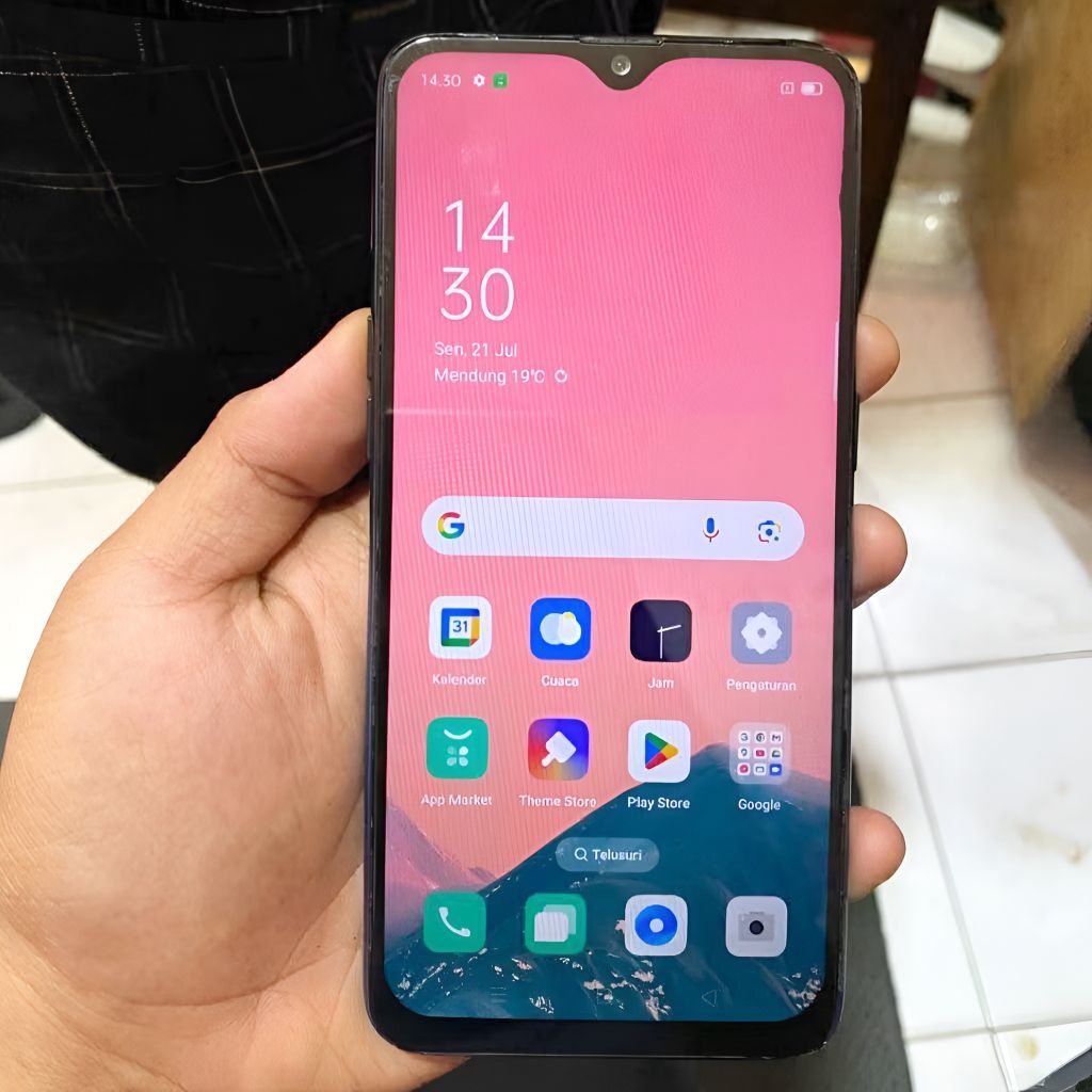 LCD Touchscreen Ori Asli Copotan Oppo F9 Pro / F9 /  Realme 2 Pro