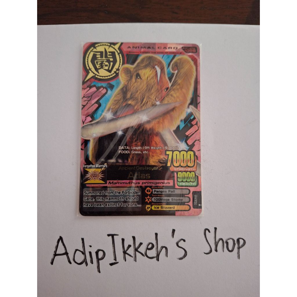 [Ver 6] Animal Kaiser OLD ORIGINAL - Ultra Rare - Atlas - MINT Condition