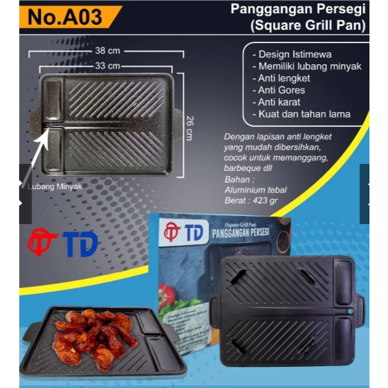 YAKINIKU BARBERQUE GRILL PAN TD