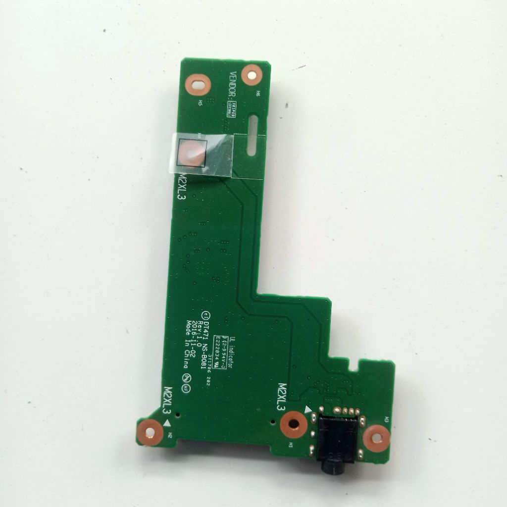Jack audio board laptop Lenovo Thinkpad t470s model 20F9