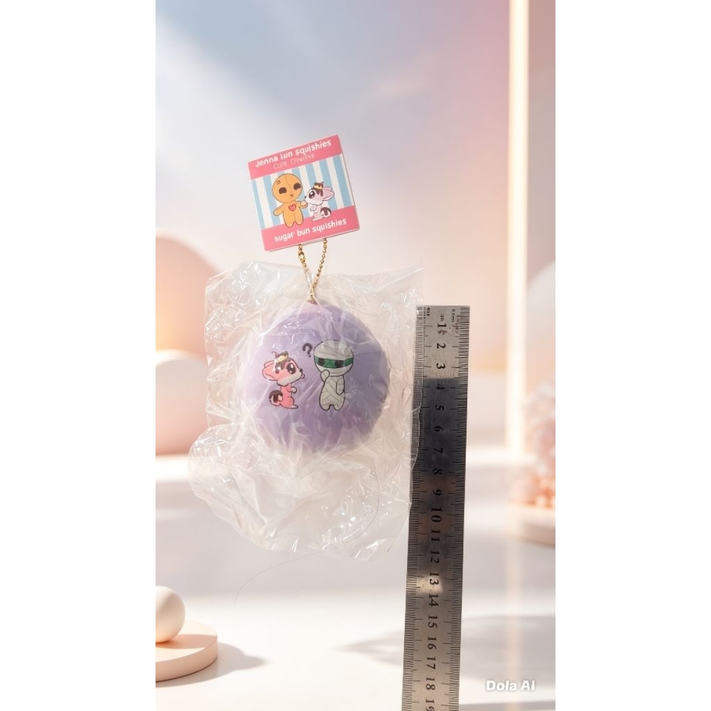 squishy sugar bun by cutie creative (medium)