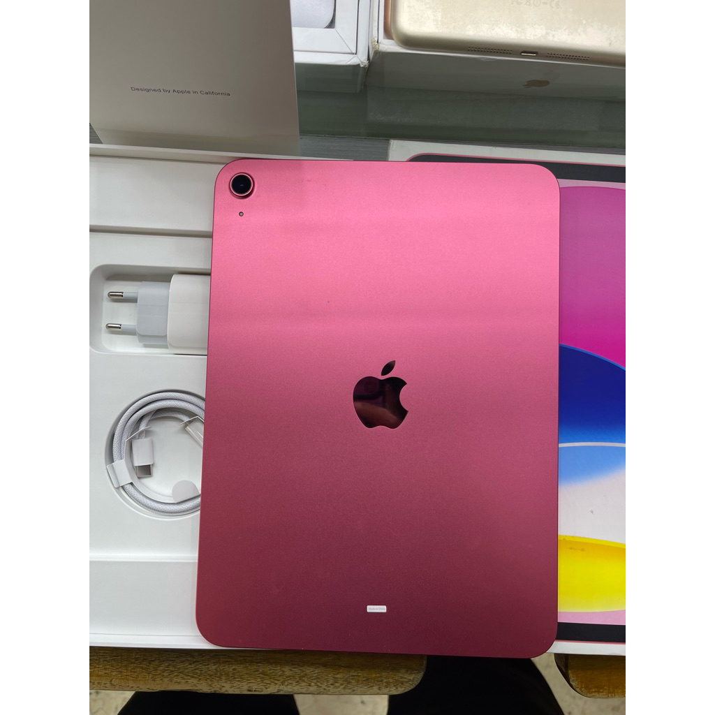 (Ibox) iPad 11 128Gb pink bekas seperti baru garansi resmi sampai may2027