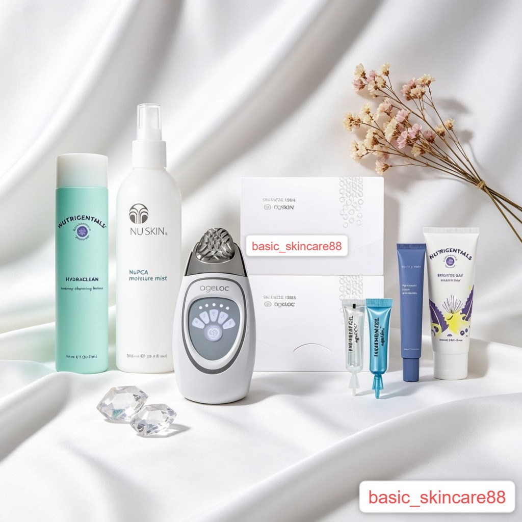 Paket galvaanic spa original perawatan wajah/alat perawatan wajah/setrika wajah