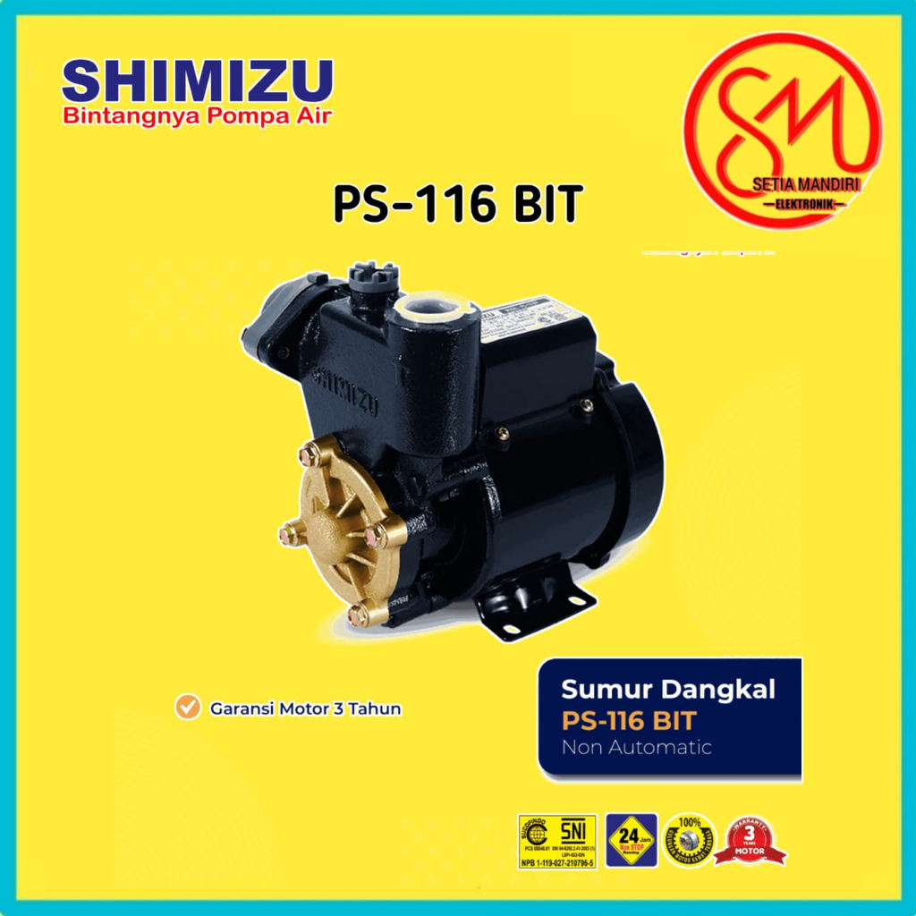Shimizu PS-116 BIT Pompa Air