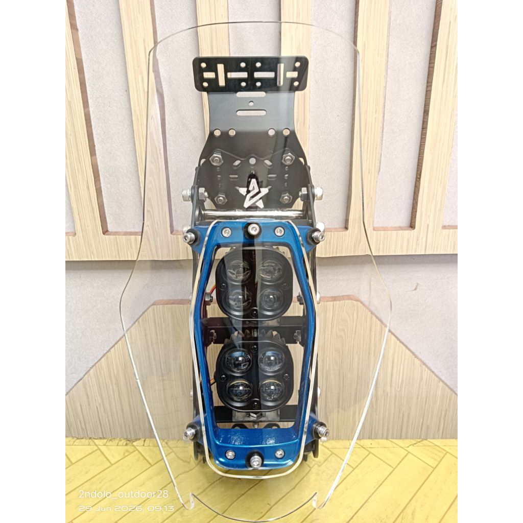 Lampu tower rally navigator (BINTANG) 3mm  KLX150 BF,L,S, D-TRACKER, CRF150 dan WR150