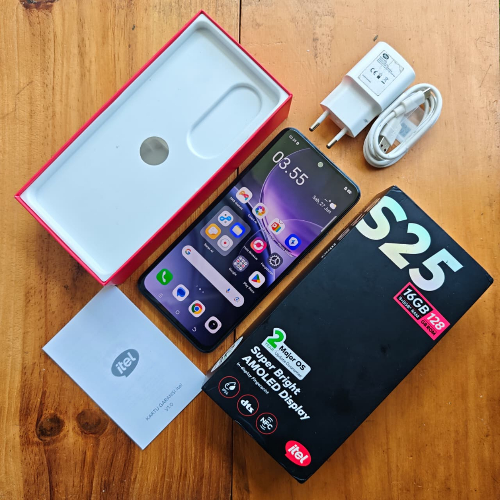 ITEL S25 SECOND 8/128GB HANDPHONE SECOND HP SEKEN HP BEKAS HP MURAH