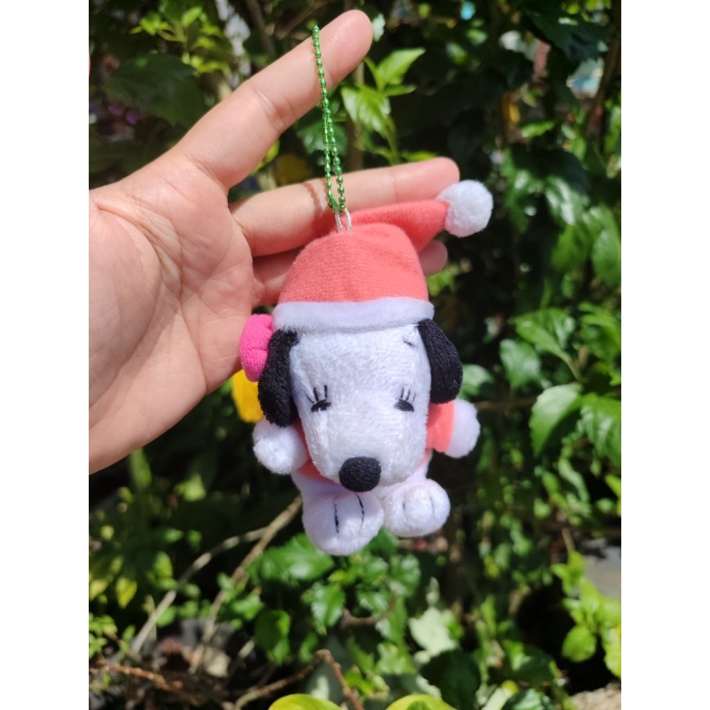 boneka gantungan kunci belle adik Snoopy original Snoopy peanuts
