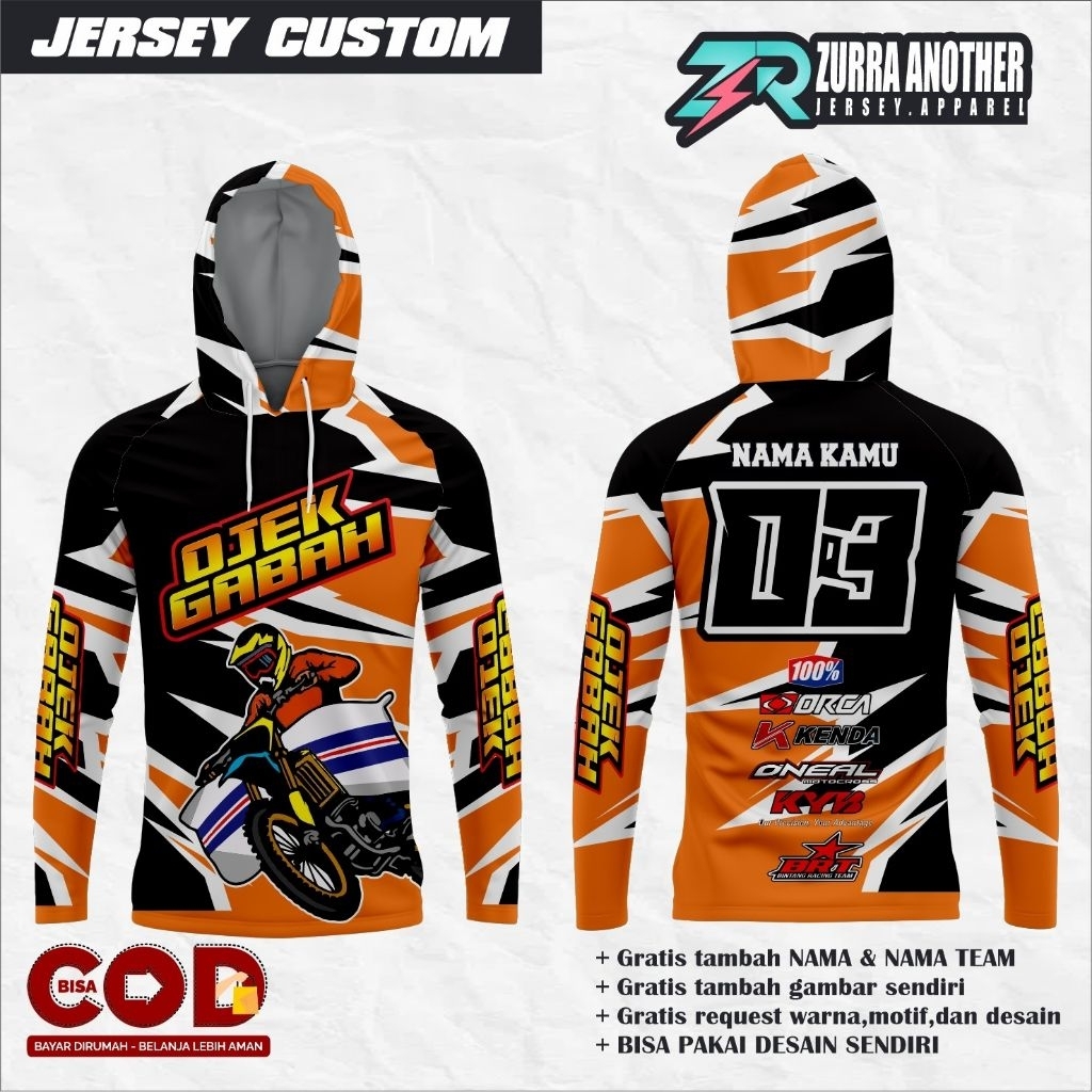 Jersey ojek gabah/Jersey ojek gabah balap/Jersey ojek gabah racing/Jersey ojek gabah custom nama