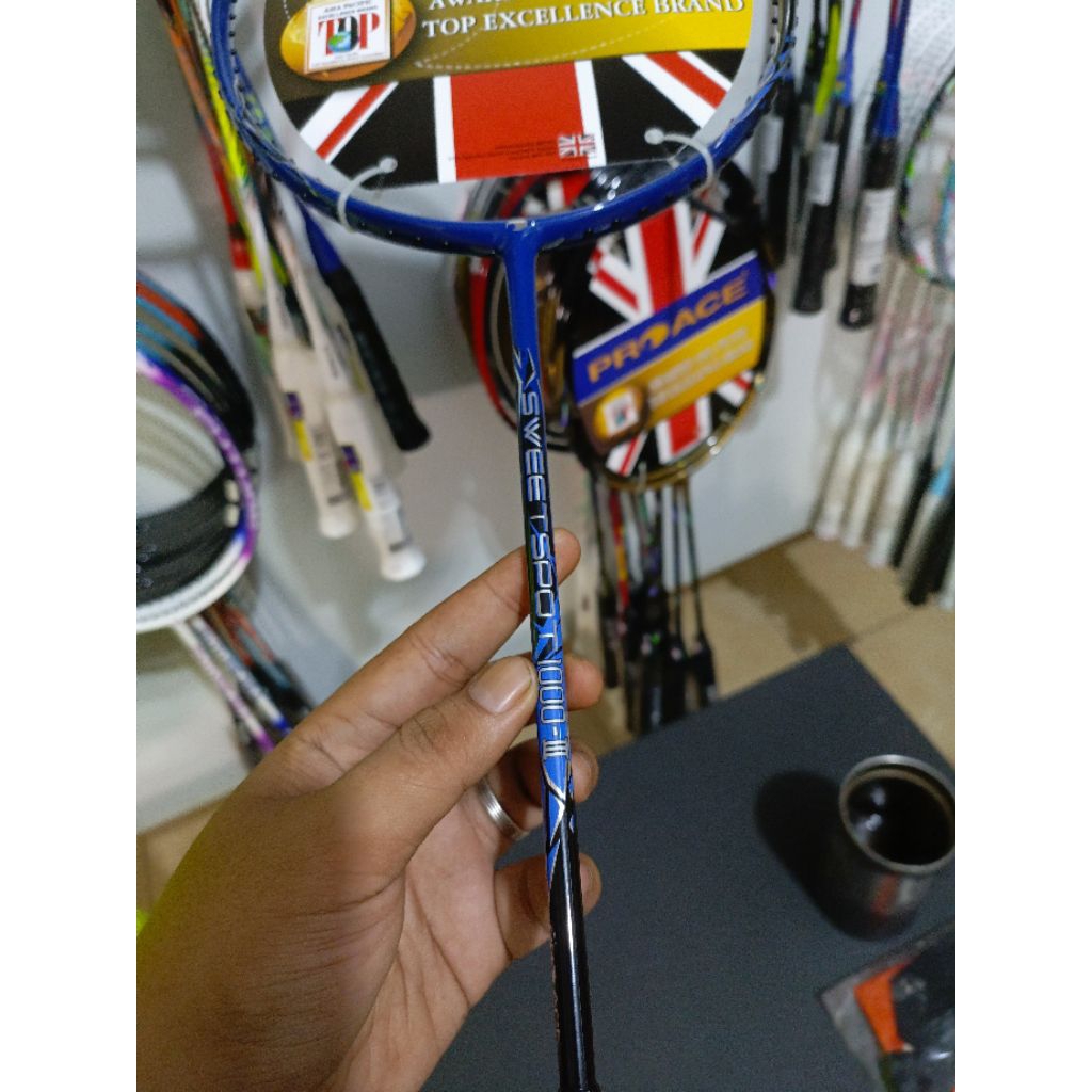 Raket Badminton / Bulutangkis Pro Ace SweetSpot 1000 III Original