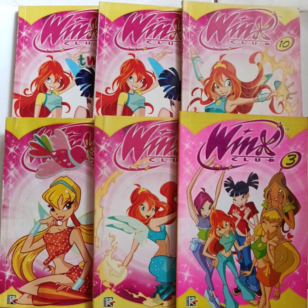 Buku Komik Winx Club (preloved)