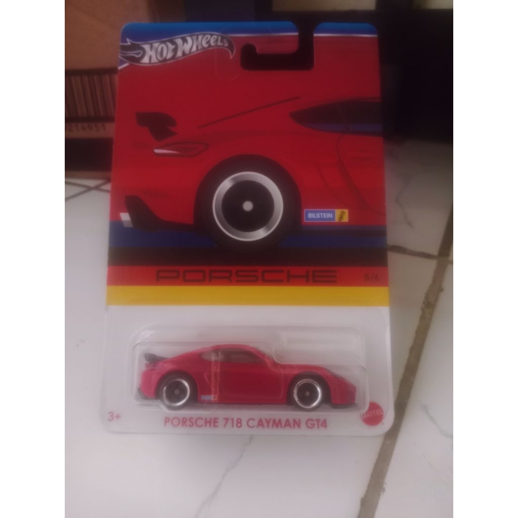 hotwheels porsche 718 cayman gt4