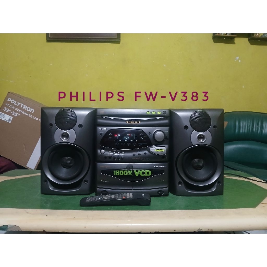 Hifi Compo PHILIPS FW-V383 Plus Remot