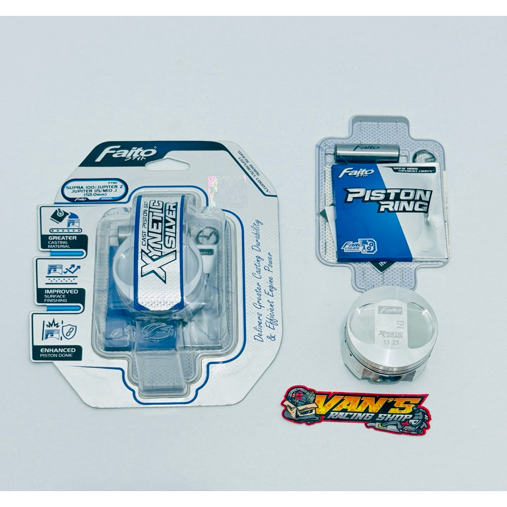 PISTON FAITO XB PEN 13 53 53,25 53,5 54 54,5 55 55,5 56 56,5  PIN 13  COAK JENONG 53.25 53.5 54.5 55
