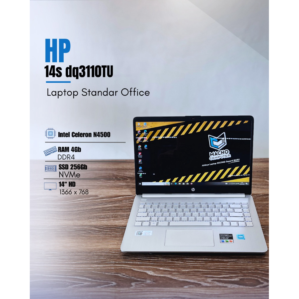 HP 14s dq3110TU Intel Celeron N4500