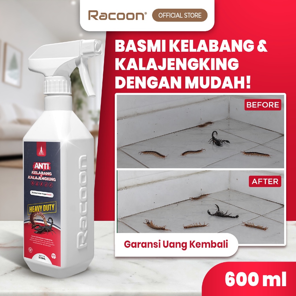 RACOON Anti Kelabang & Kalajengking Heavy Duty 500ML