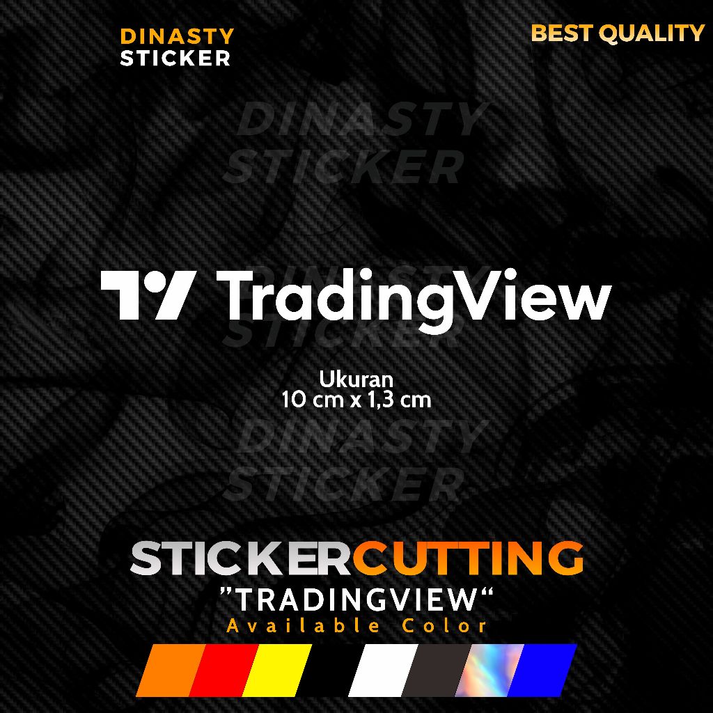 STICKER STIKER CUTTING TRADINGVIEW