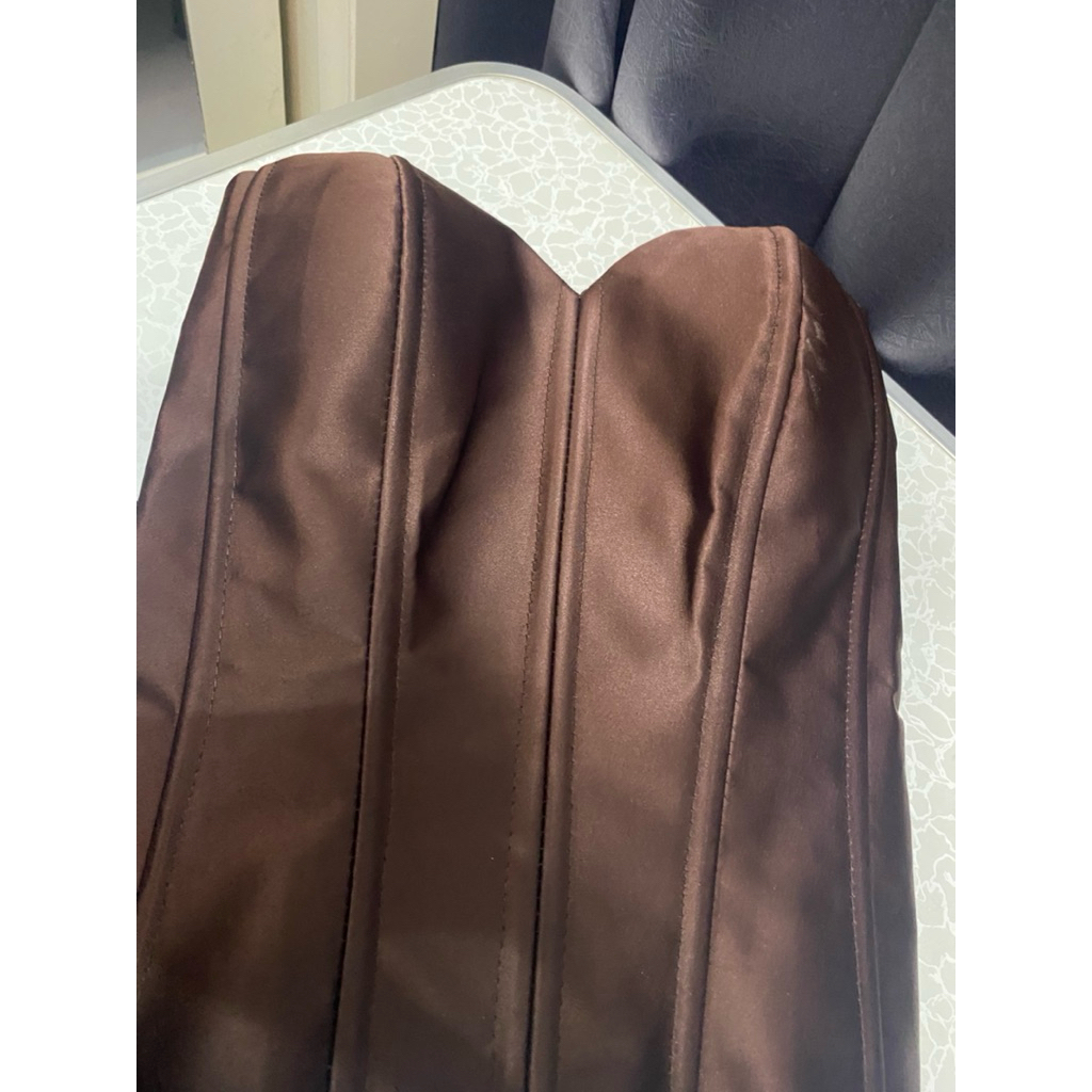 preloved longtorso kabaya coklat