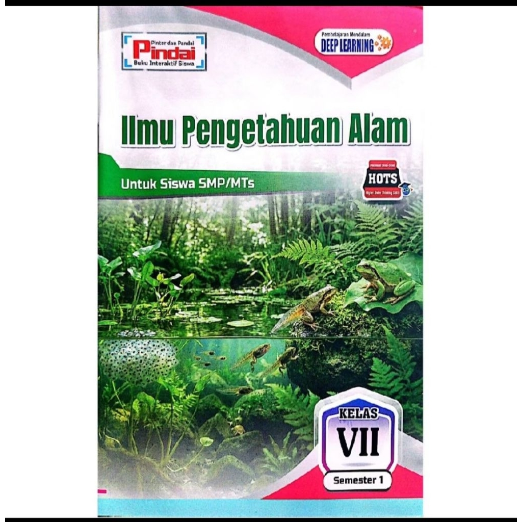 Buku LKS IPA  kelas 7.8.9 SMP/Mts semester 1 kurikulum merdeka