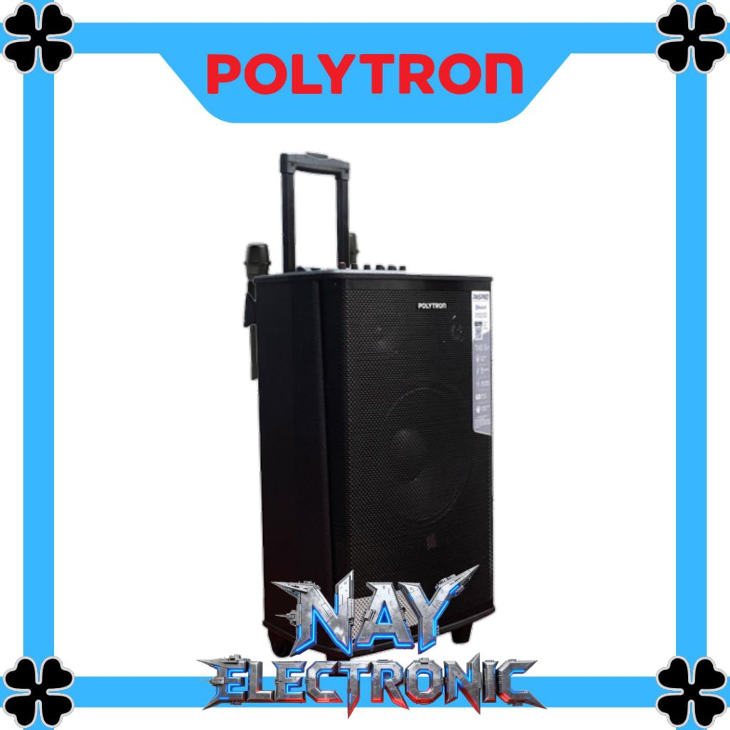 POLYTRON Professional Portable Active Speaker PAS PRO 12F7 12" 12 inch / Speaker Portable Polytron