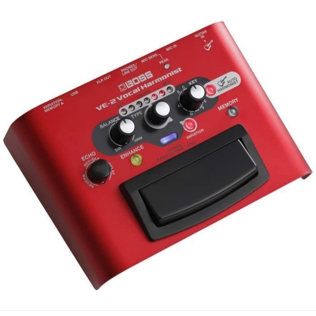 BOSS VE-2 HARMONIS VOCAL PEDAL MULTI EFFECTS ORIGINAL BOSS