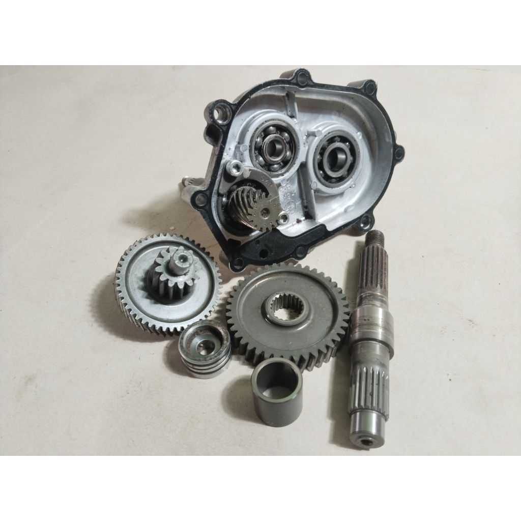 gearbox gigi rasio gigi gardan Yamaha Mio J Mio Soul GT Fino x-ride ori copotan motor