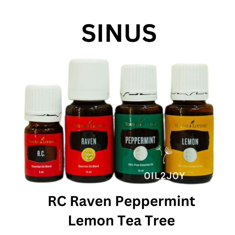 Sinus Blend RC Raven Peppermint Lemon Tea Tree Rosemary YL Essential Oil 5ml 10ml 15ml