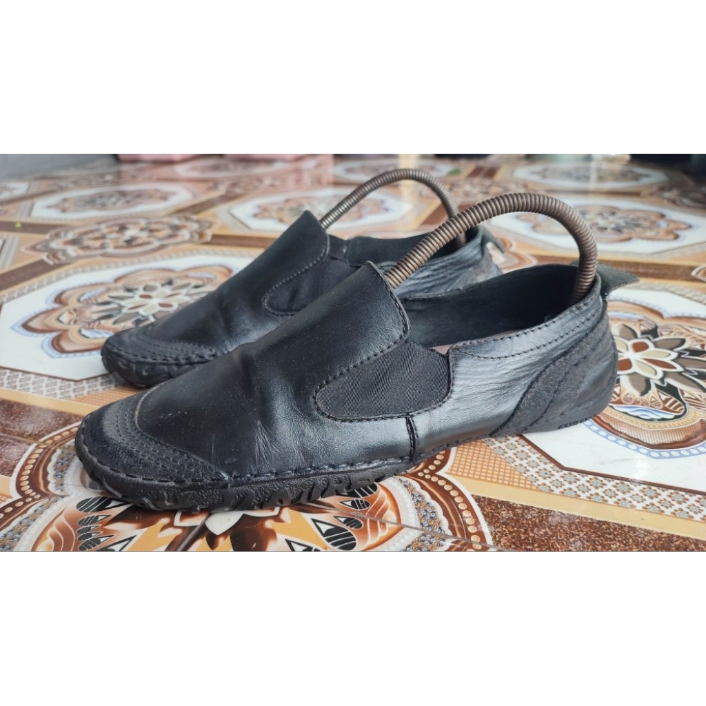 Sepatu second kulit pria original
