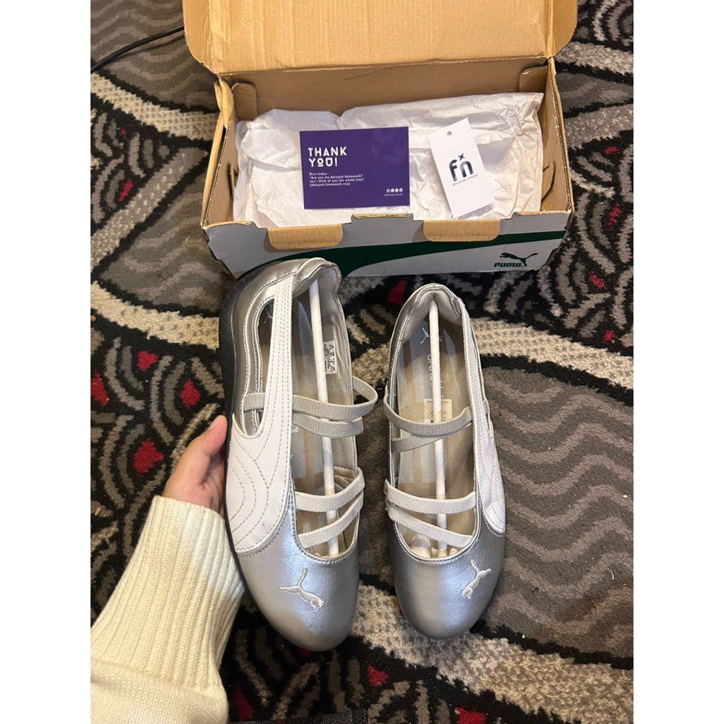 puma speedcat ballet silver original