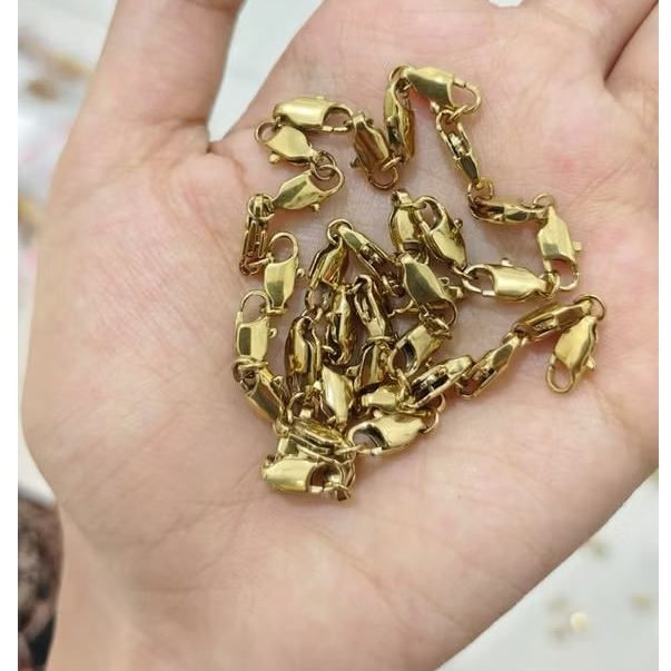 kokot titanium cantelan kalung gelang capit lobster