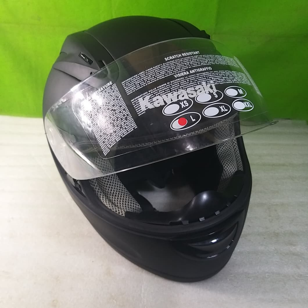HELM KAWASAKI NINJA ZX25 BLACK MATT ORIGINAL