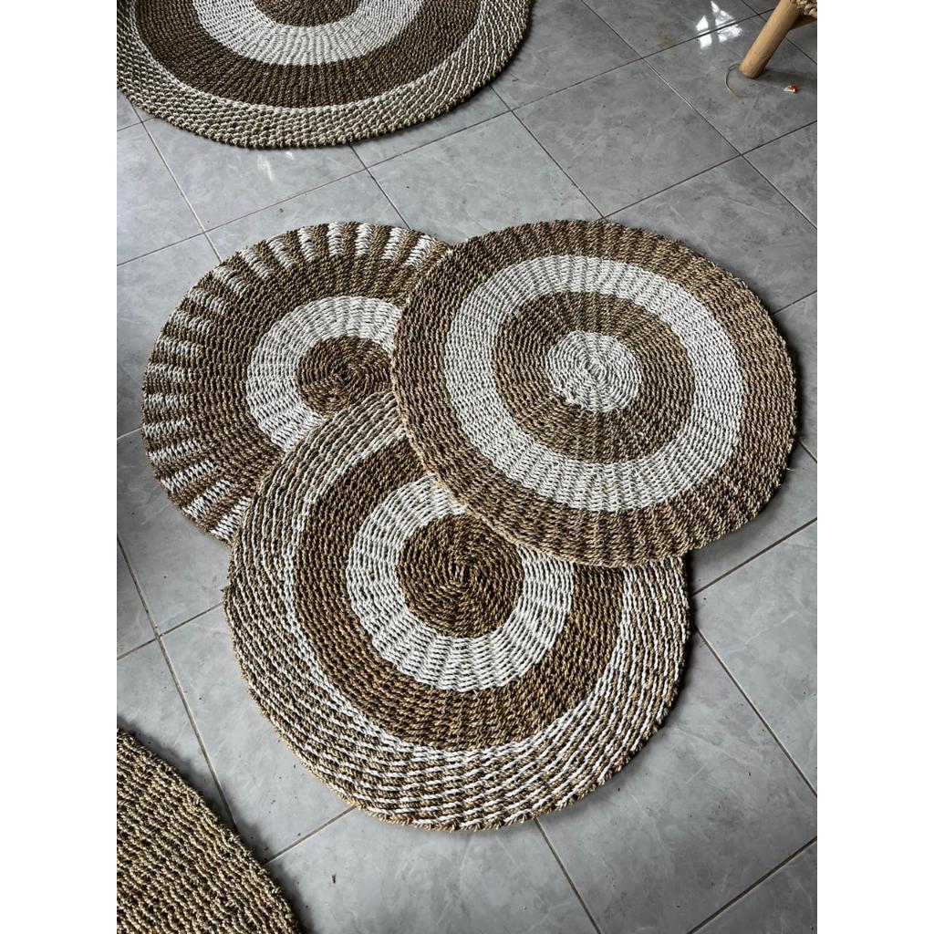Karpet Anyaman Seagrass Diameter 120cm
